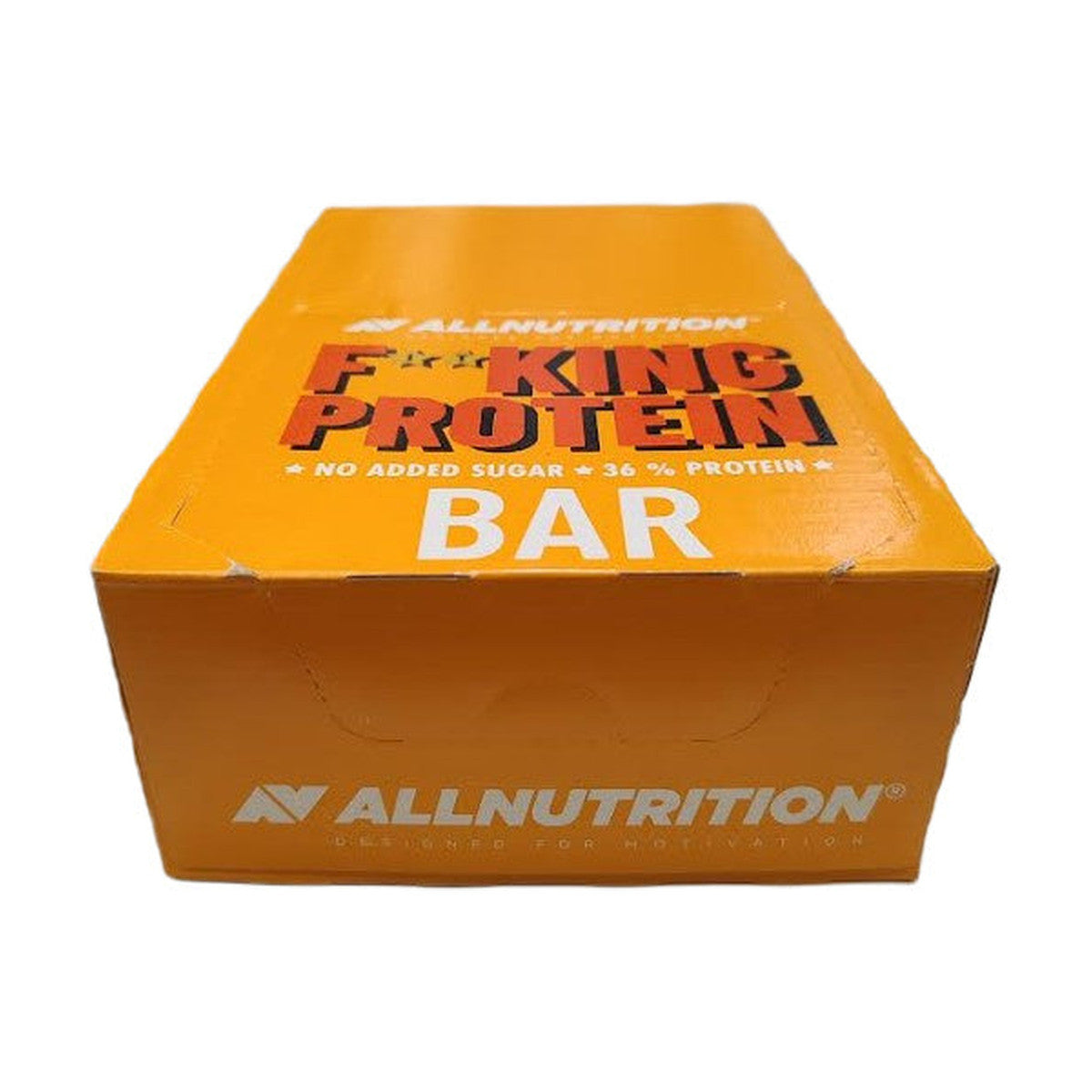 Allnutrition Fitking Protein Bar, Caramel Peanut - 15 x 55g