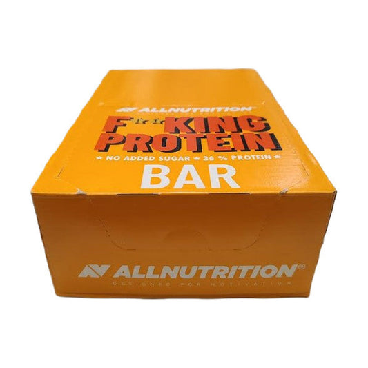 Allnutrition Fitking Protein Bar, Caramel Peanut - 15 x 55g
