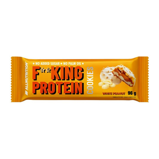 Allnutrition Fitking Protein Cookies, White Peanut - 6 cookies