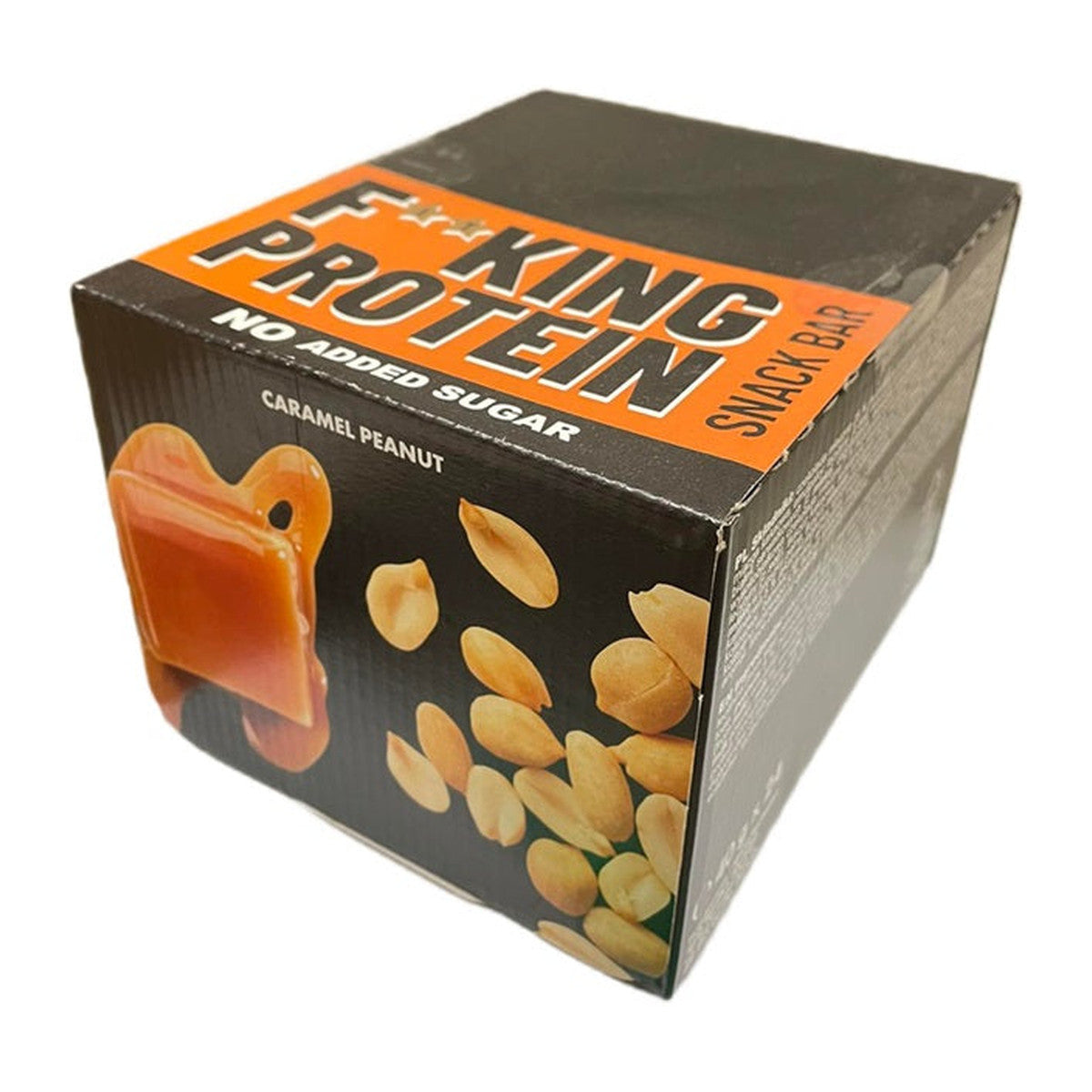 Allnutrition Fitking Protein Snack Bar, Caramel Peanut - 24 x 40g