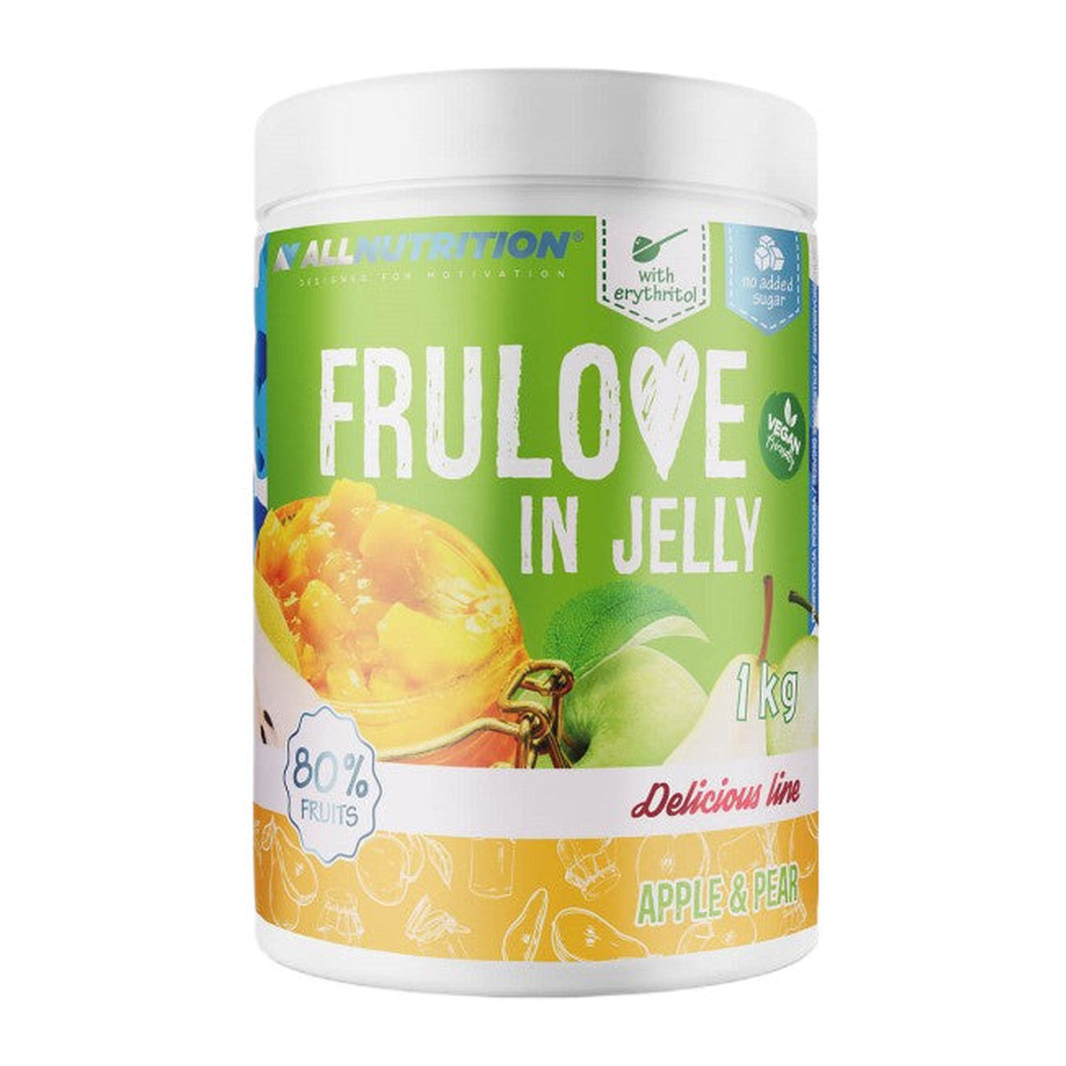 Allnutrition Frulove In Jelly, Apple & Pear - 1000g