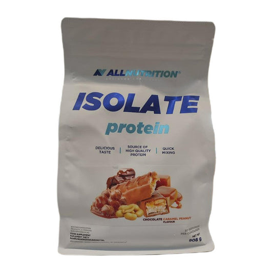 Allnutrition Isolate Protein, Chocolate Caramel Peanut - 908g
