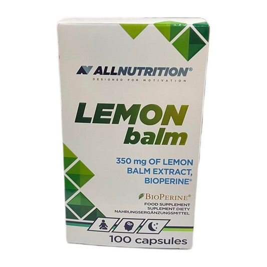 Allnutrition Lemon Balm, 350mg - 100 caps