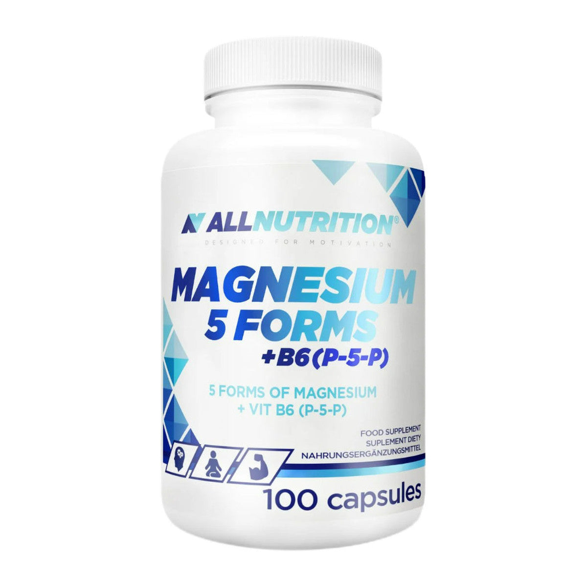 Allnutrition Magnesium 5 Forms + B6 (P-5-P) - 100 caps