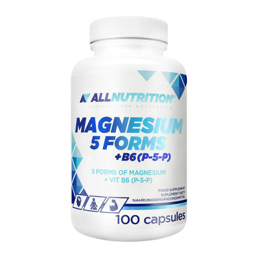 Allnutrition Magnesium 5 Forms + B6 (P-5-P) - 100 caps