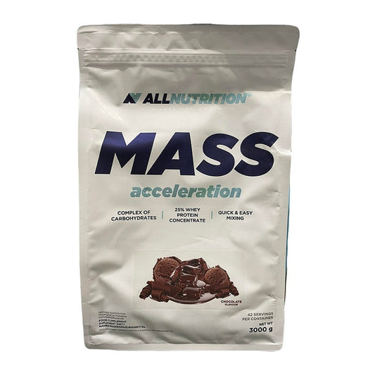 Allnutrition Mass Acceleration, Chocolate - 3000g