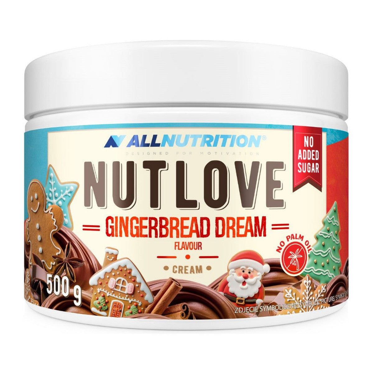 Allnutrition Nutlove, Gingerbread Dream Cream - 500g