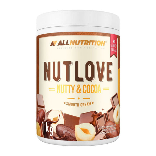 Allnutrition Nutlove, Nutty & Cocoa Smooth Cream - 1000g