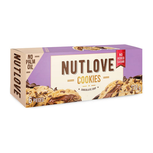 Allnutrition Nutlove Cookies, Chocolate Chip - 6 cookies