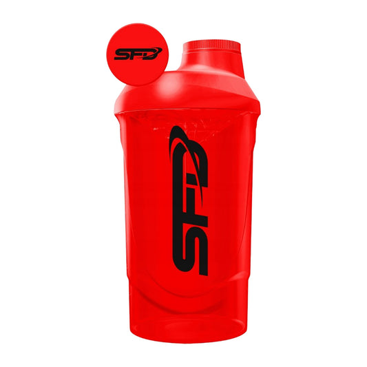 Allnutrition SFD Shaker, Fire Red - 600 ml.