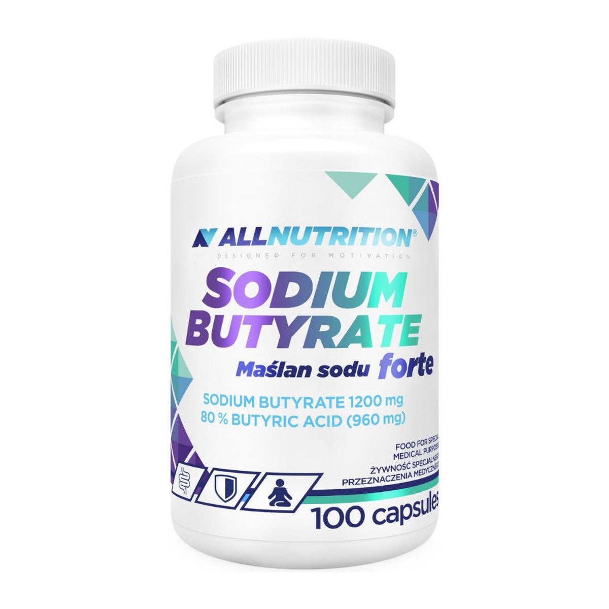Allnutrition Sodium Butyrate Forte - 100 caps