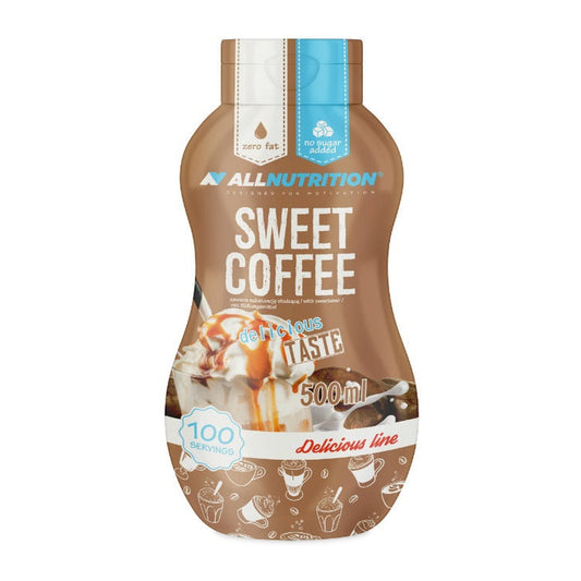 Allnutrition Sweet Sauce, Sweet Coffee - 500 ml.