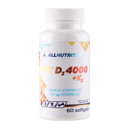 Allnutrition Vit D3 4000 + K2 - 60 softgels