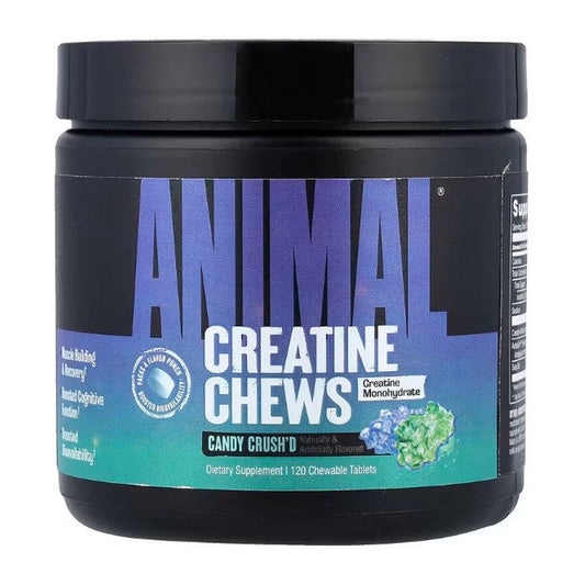 Animal Animal Creatine Chews, Candy Crush'd - 120 chewable tablets