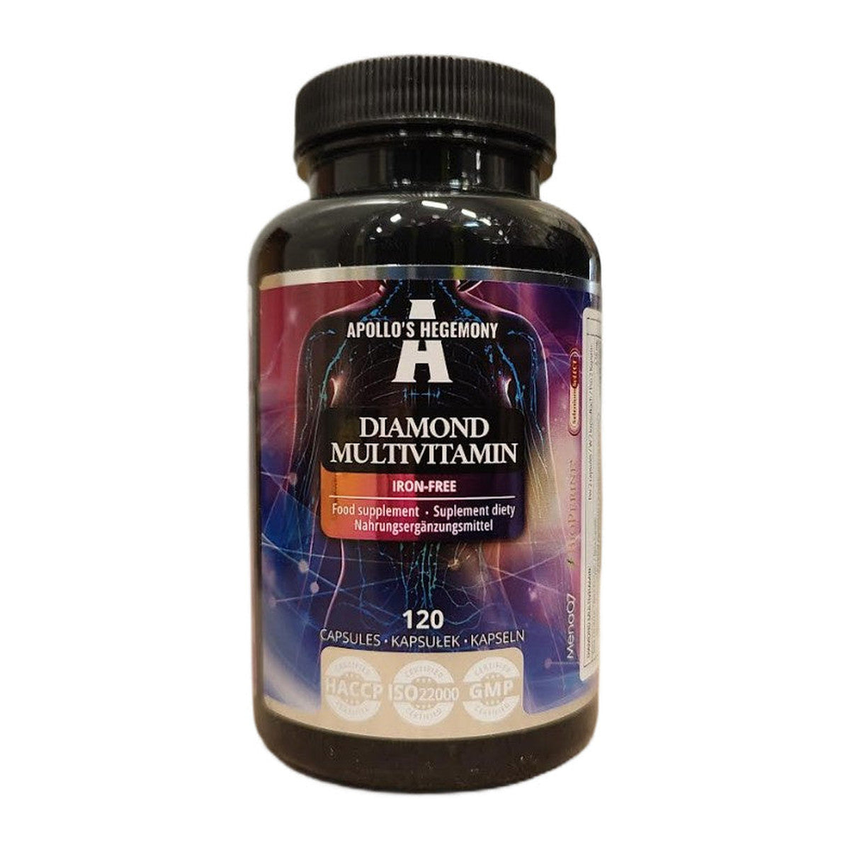 Apollo's Hegemony Diamond Multivitamin Iron-Free - 120 vcaps