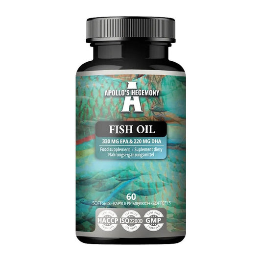 Apollo's Hegemony Fish Oil, 330mg EPA & 220mg DHA - 60 softgels