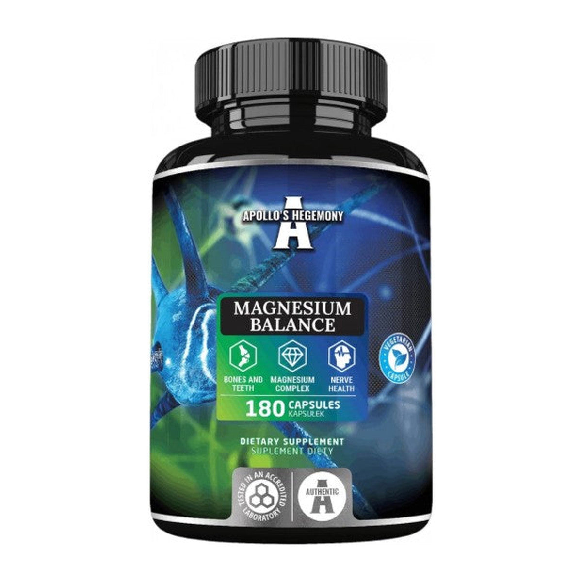 Apollo's Hegemony Magnesium Balance - 180 vcaps
