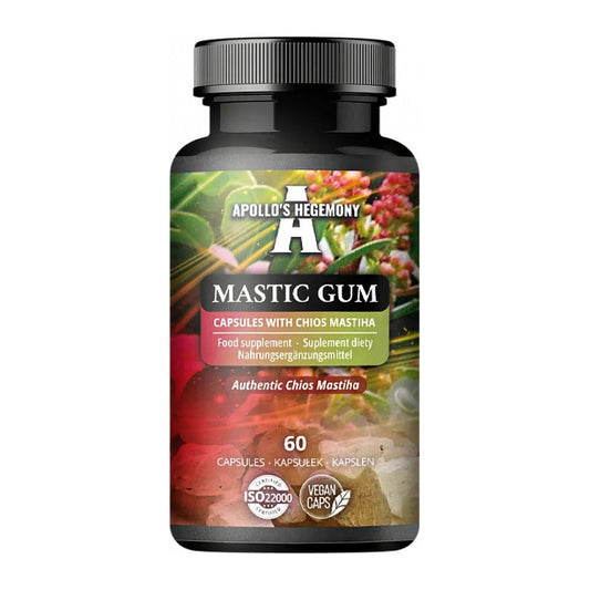 Apollo's Hegemony Mastic Gum with Chios Mastiha - 60 vcaps