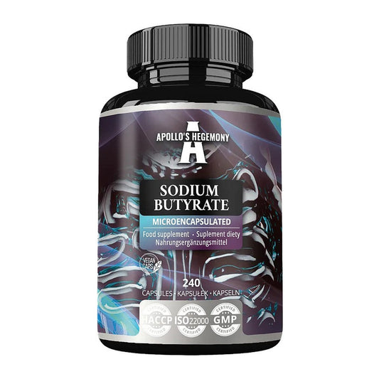 Apollo's Hegemony Sodium Butyrate Microencapsulated - 240 vcaps