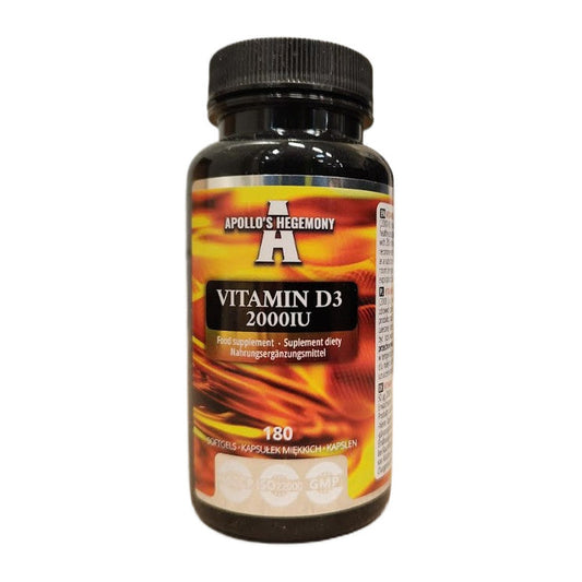 Apollo's Hegemony Vitamin D3 2000IU - 180 softgels