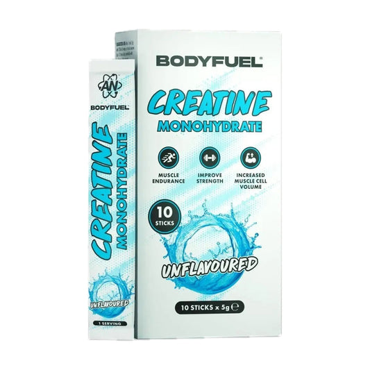 Applied Nutrition Bodyfuel Creatine Monohydrate Sticks, Unflavoured - 10 x 5g