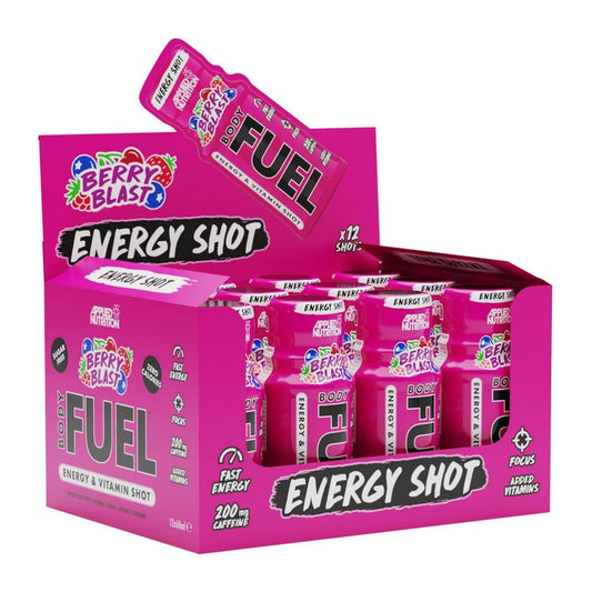Applied Nutrition Bodyfuel Energy Shots, Berry Blast - 12 x 60 ml.