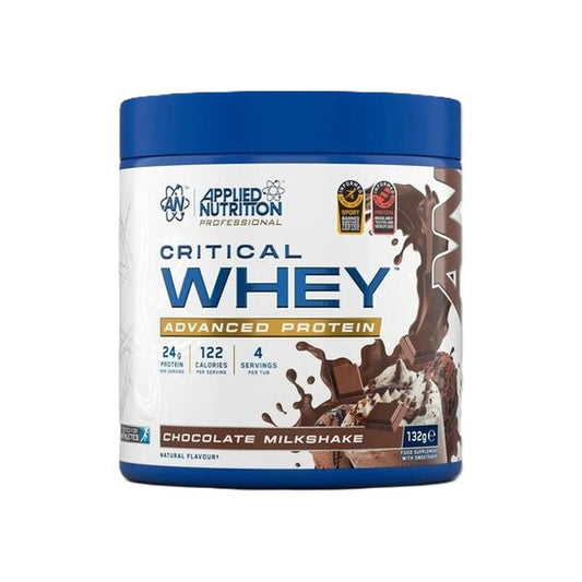 Applied Nutrition Critical Whey, Chocolate Milkshake - 132g (4 ser