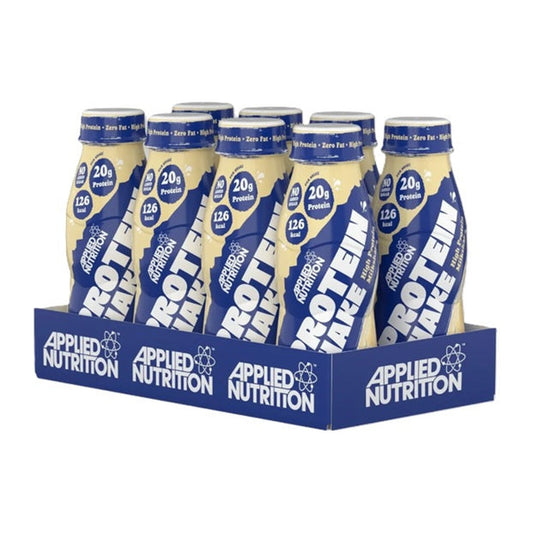Applied Nutrition High Protein Shake, White Chocolate - 8 x 330 ml