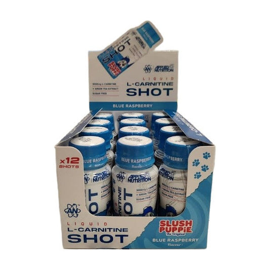 Applied Nutrition Liquid L-Carnitine Shot, Slush Puppie Blue Raspb