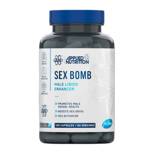 Applied Nutrition Sex Bomb Male Performance Support 120 Veg Caps
