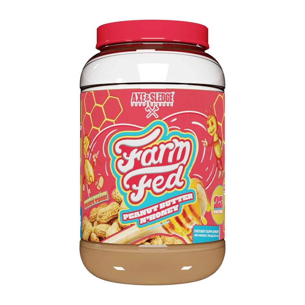 Axe & Sledge Farm Fed, Peanut Butter N' Honey - 912g