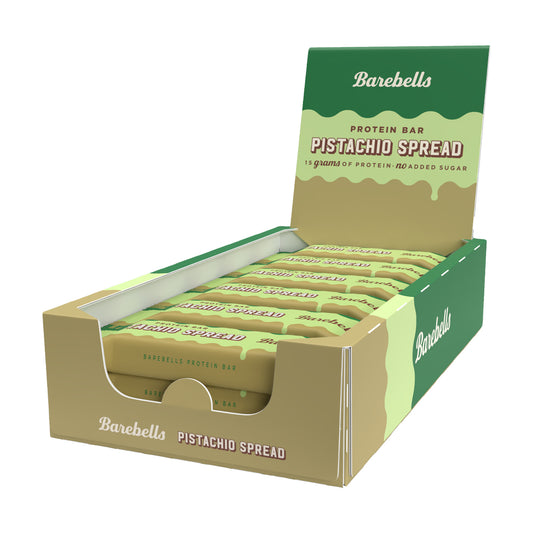 Barebells Spread Protein Bar, Pistachio Spread - 12x45g