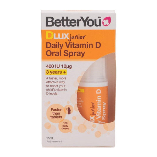 BetterYou DLux Junior Daily Vitamin D Oral Spray - 15 ml.