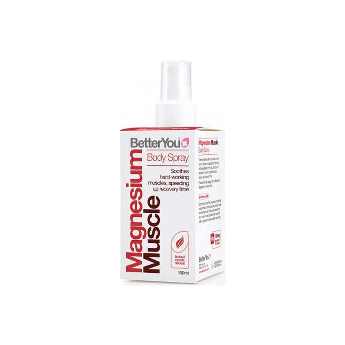 BetterYou Magnesium Muscle Body Spray - 100 ml.