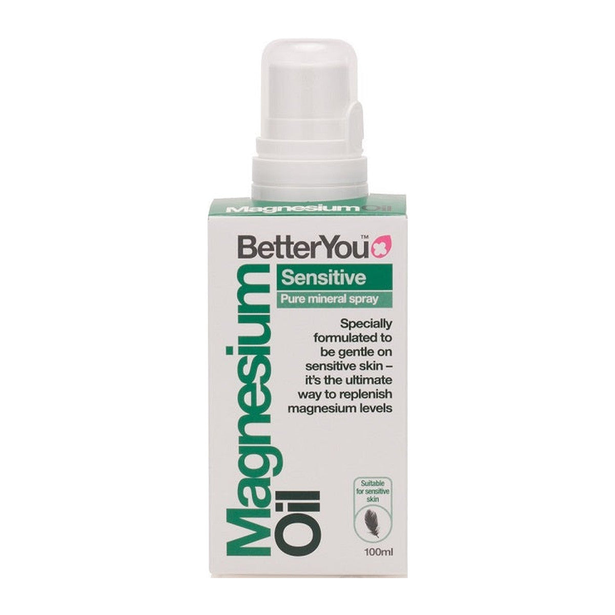 BetterYou Magnesium Oil Sensitive Spray - 100 ml.