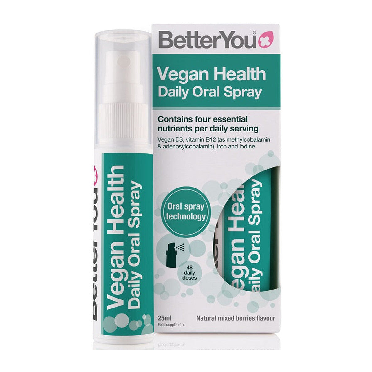 BetterYou Vegan Health Oral Spray - 25 ml.