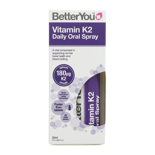 BetterYou Vitamin K2 Oral Daily Oral Spray - 25 ml.