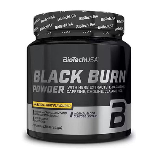 BioTechUSA Black Burn Powder, Passion Fruit - 210g