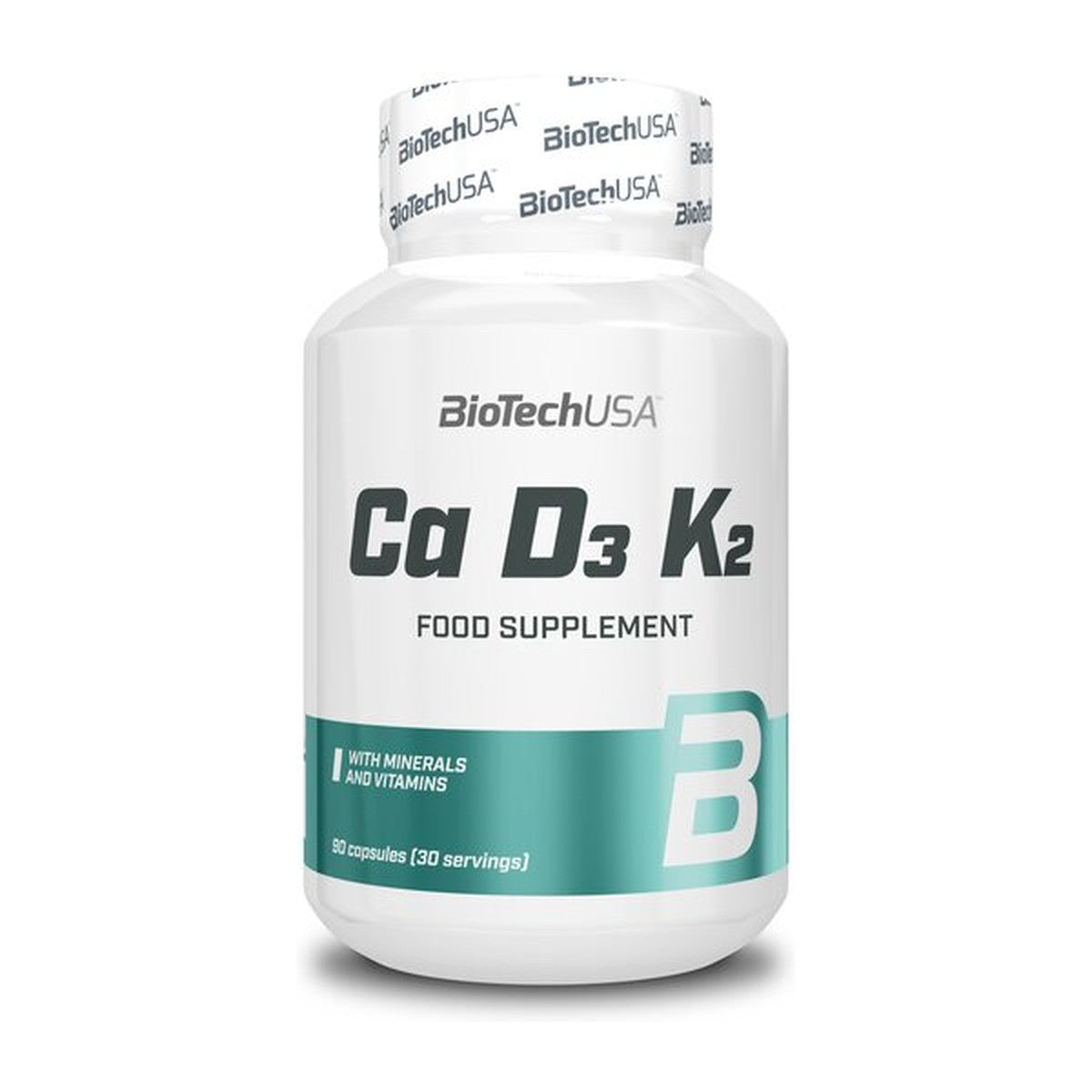 BioTechUSA Ca D3 K2 - 90 caps
