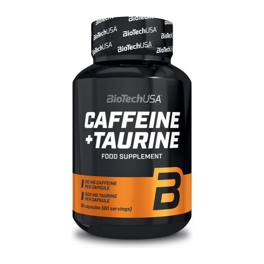BioTechUSA Caffeine & Taurine - 60 caps