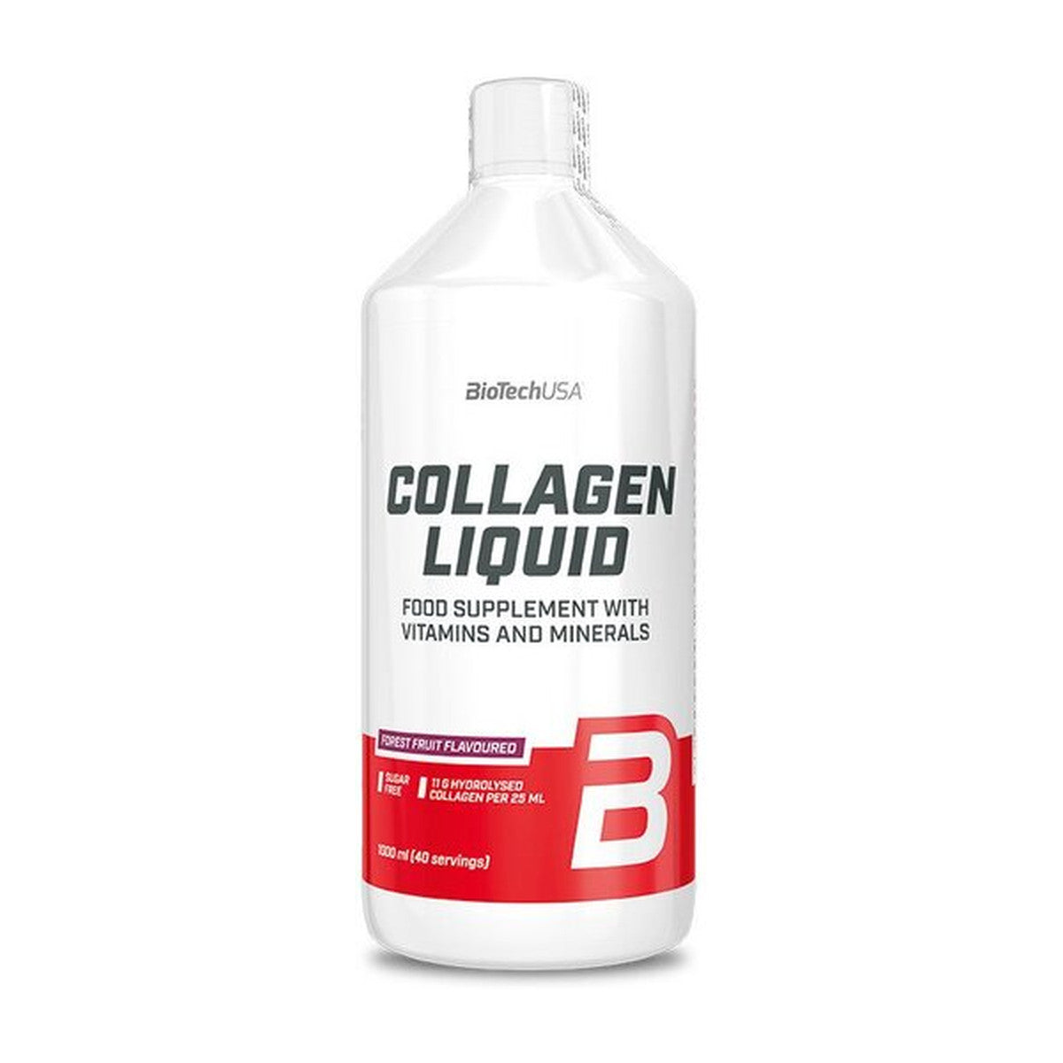 BioTechUSA Collagen Liquid, Forest Fruit - 1000 ml.