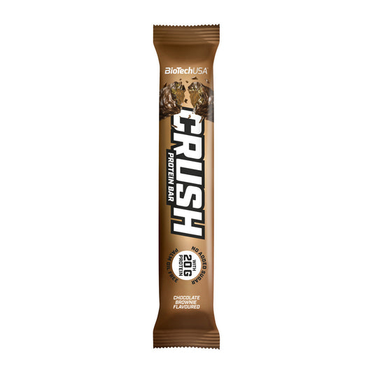 BioTechUSA Crush Bar, Chocolate Brownie - 12 x 64g