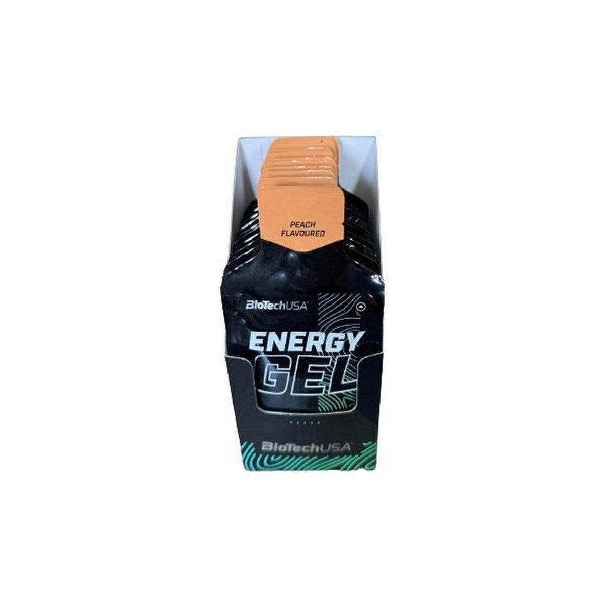 BioTechUSA Energy Gel, Peach - 12 x 40g