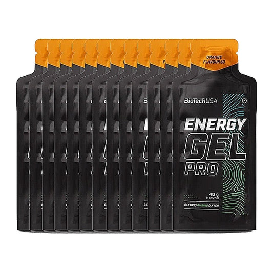 BioTechUSA Energy Gel Pro, Orange - 12 x 40g