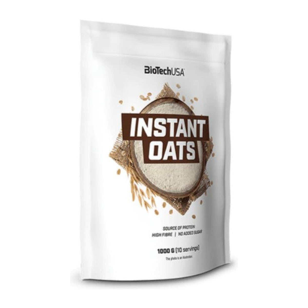 BioTechUSA Instant Oats, Chocolate - 1000g
