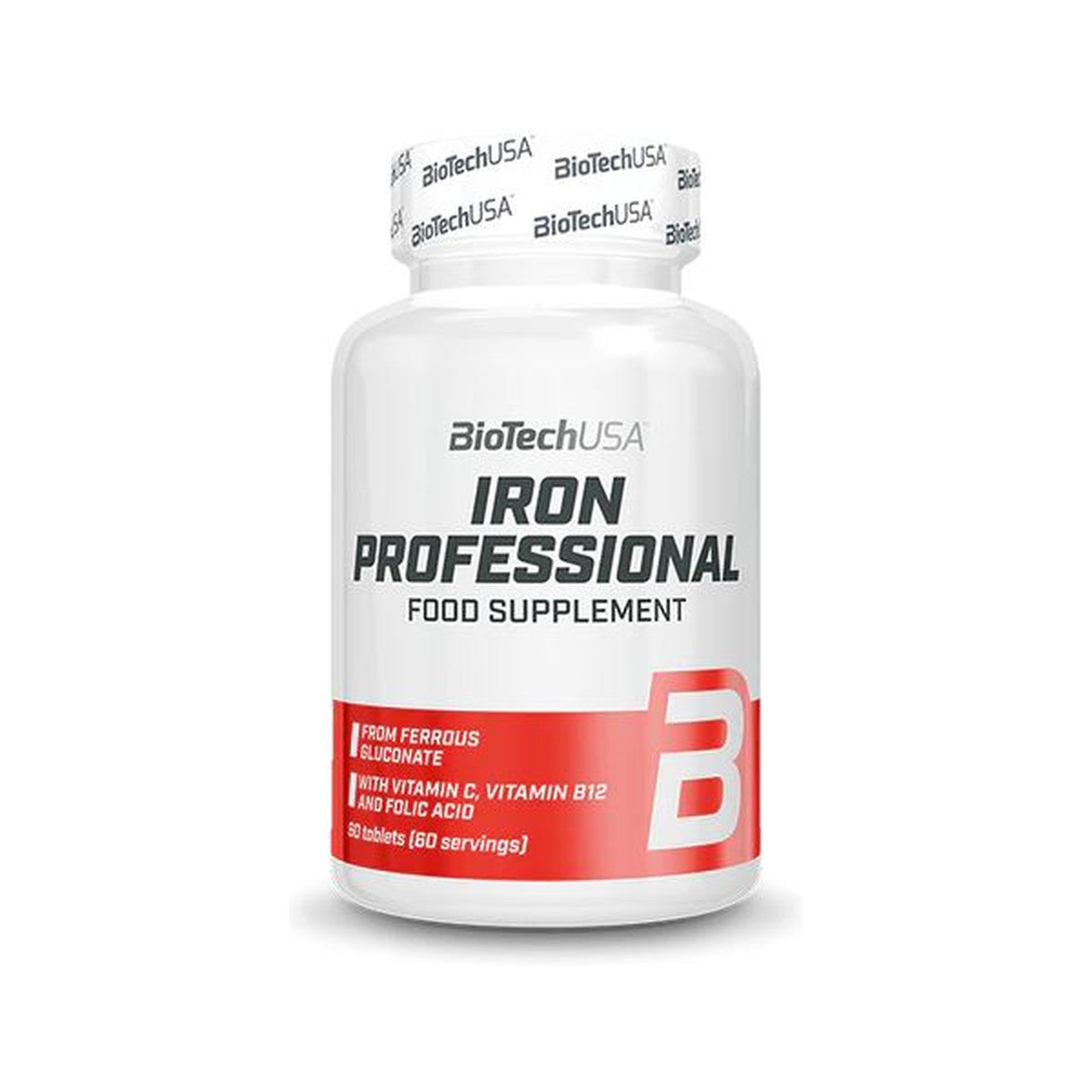 BioTechUSA Iron Professional - 60 tablets