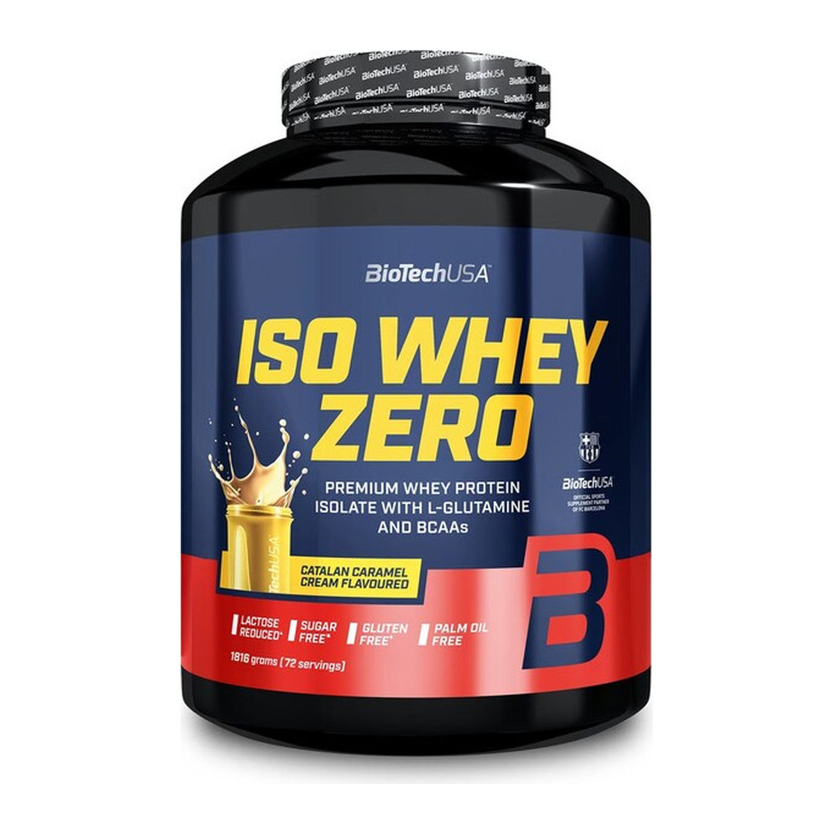 BioTechUSA Iso Whey Zero, Catalan Caramel Cream - 1816g