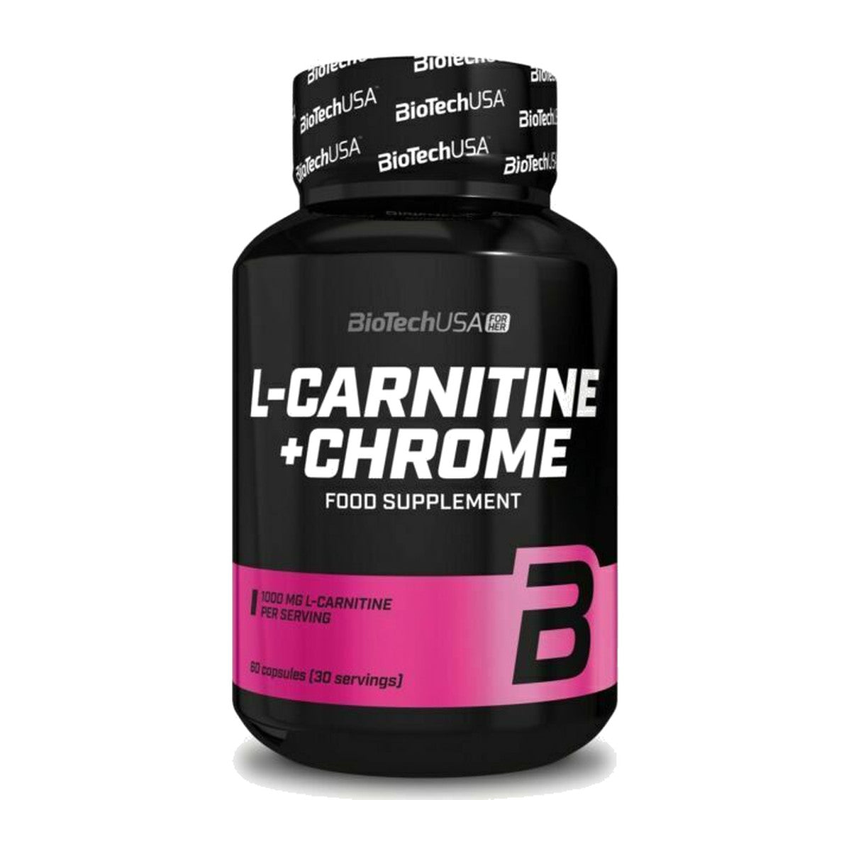 BioTechUSA L-Carnitine + Chrome - 60 caps