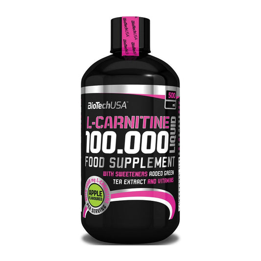 BioTechUSA L-Carnitine 100.000, Apple - 500 ml.
