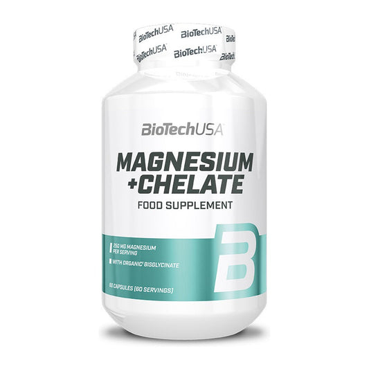 BioTechUSA Magnesium + Chelate - 60 caps